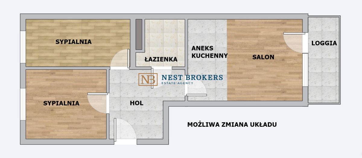 Mieszkanie 2-pokojowe Kraków Dąbie, ul. Świtezianki. Zdjęcie 2