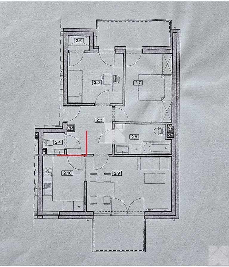 Mieszkanie 3-pokojowe Rzeszów, ul. Miłocińska. Zdjęcie 17