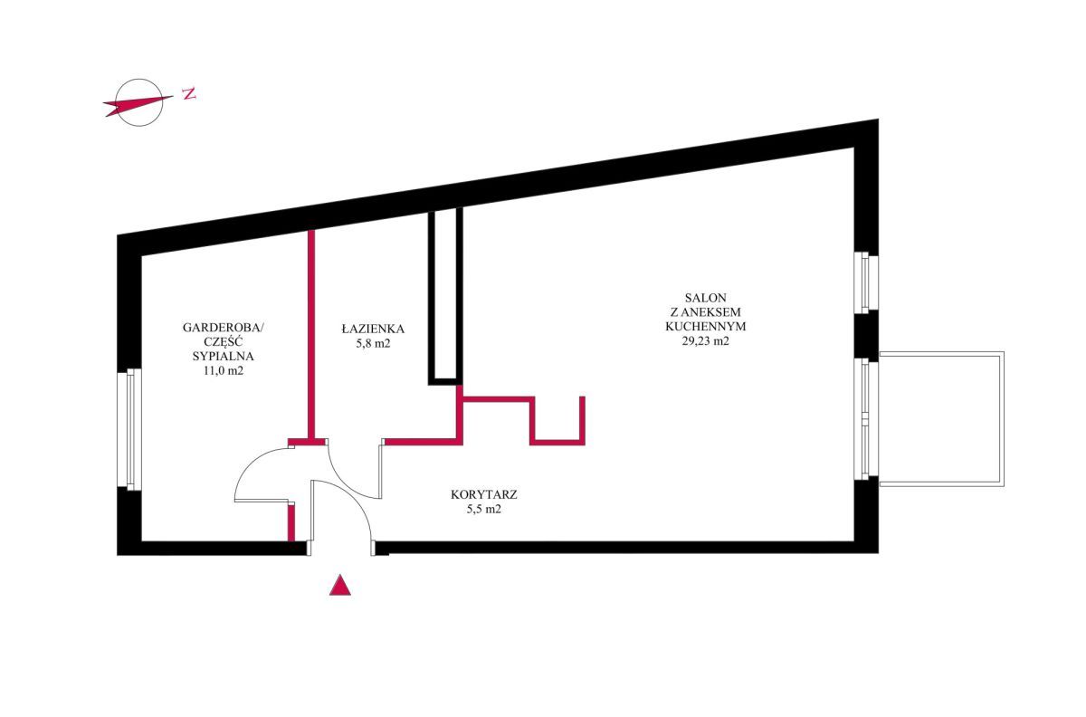 Mieszkanie 1-pokojowe Poznań Wilda, ul. Jana Spychalskiego. Zdjęcie 16