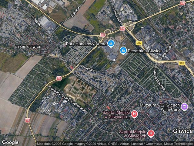 Mieszkanie 1-pokojowe Gliwice Śródmieście, ul. Kozielska. Zdjęcie 1