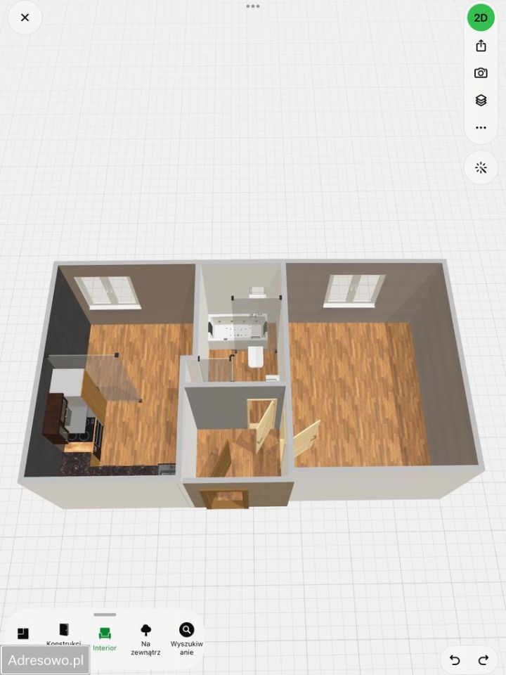 Mieszkanie 2-pokojowe Wrocław Fabryczna, ul. Budziszyńska. Zdjęcie 16