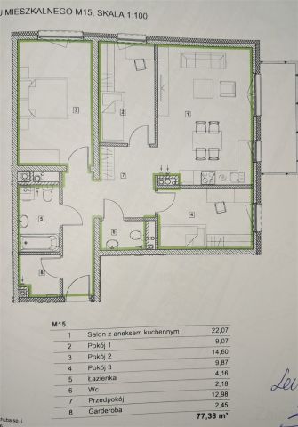 Mieszkanie 4-pokojowe Chrzanów, ul. Partyzantów. Zdjęcie 17