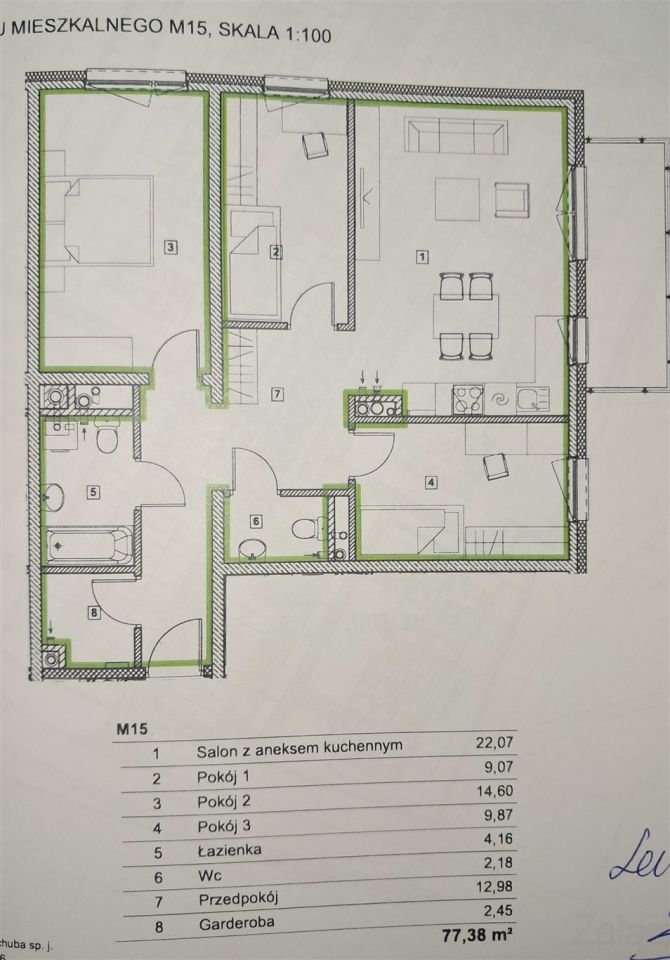 Mieszkanie 4-pokojowe Chrzanów, ul. Partyzantów. Zdjęcie 17