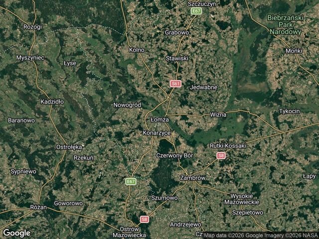 Działka inwestycyjna Łomża, Cieślewskiego. Zdjęcie 1