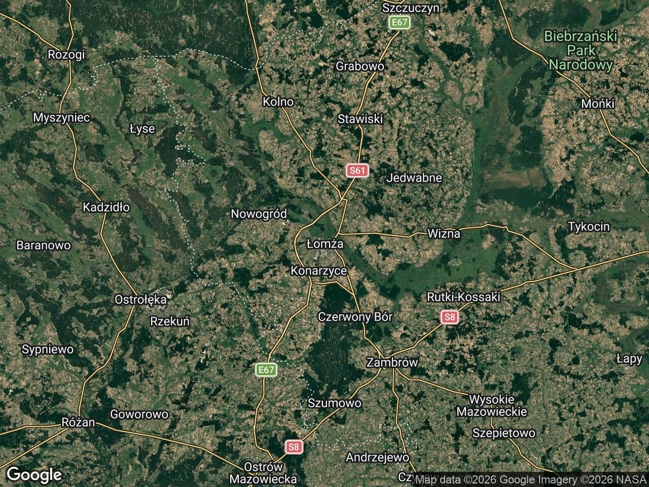 Działka inwestycyjna Łomża, Cieślewskiego. Zdjęcie 1