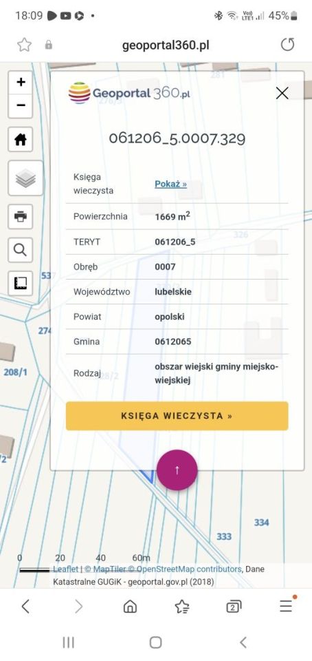 Działka rolno-budowlana Kraczewice Rządowe. Zdjęcie 2