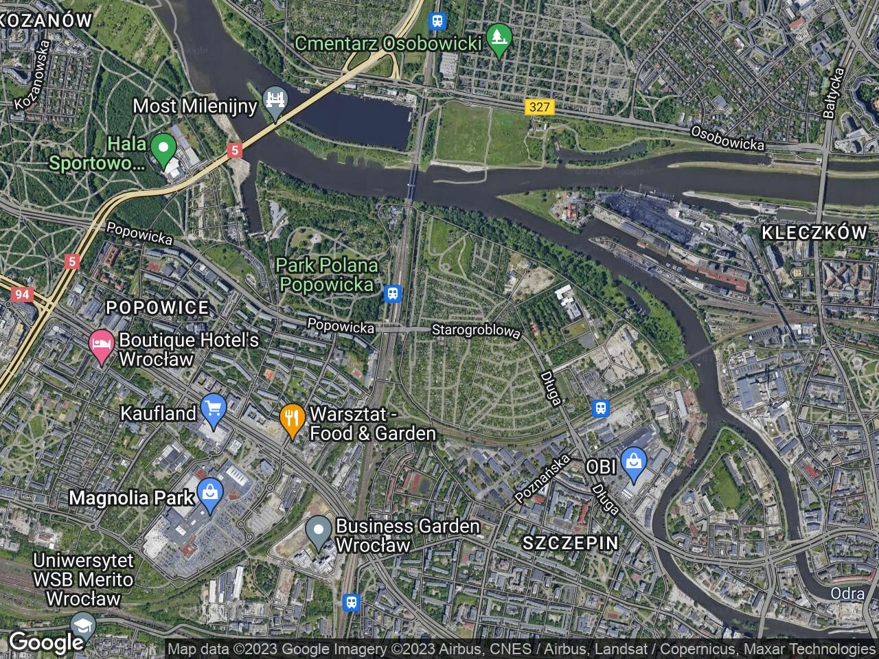 Działka rekreacyjna Wrocław Popowice, ul. Starogroblowa