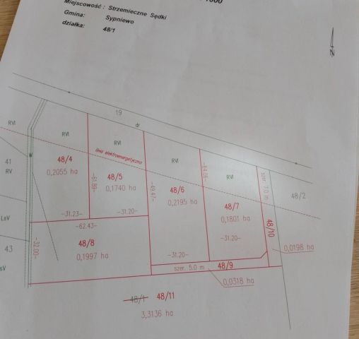Działka budowlana Strzemieczne-Sędki. Zdjęcie 1