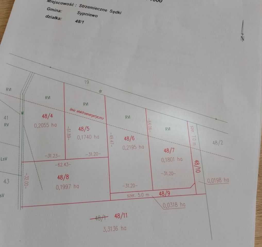 Działka budowlana Strzemieczne-Sędki