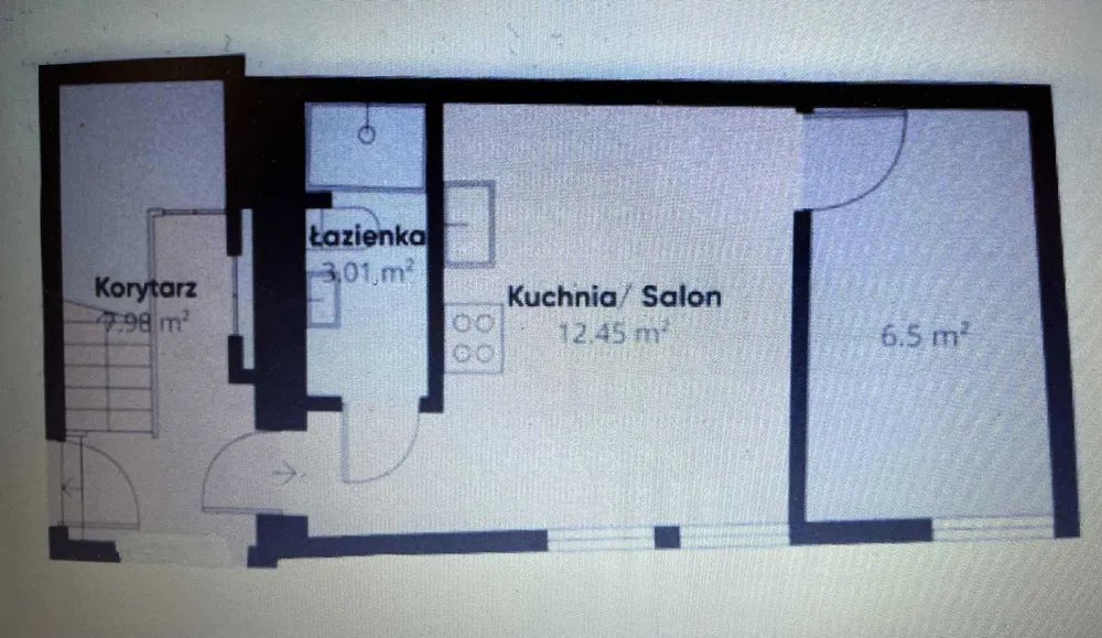 Mieszkanie 2-pokojowe Kalisz Centrum. Zdjęcie 6