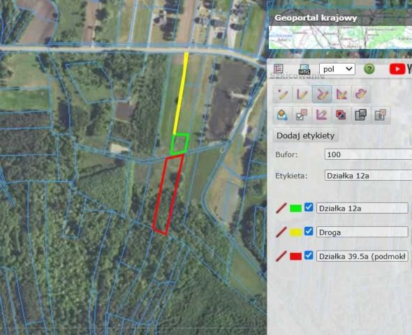 Działka budowlana Zdżary. Zdjęcie 1