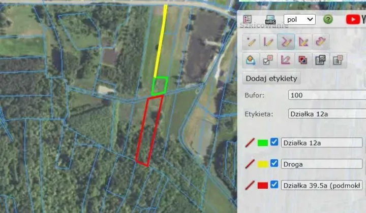 Działka budowlana Zdżary