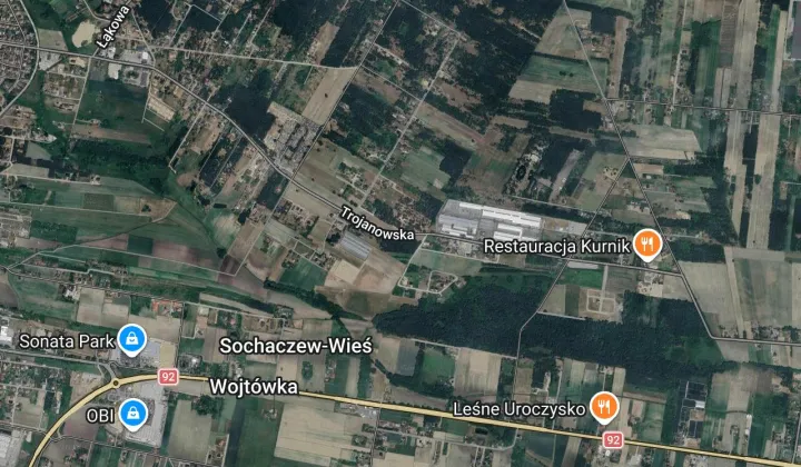 Działka budowlana Sochaczew, ul. Trojanowska
