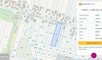 Działka budowlana Radom, ul. Nowa Wola Gołębiowska