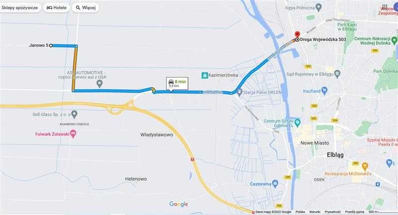 Działka siedliskowa Janowo. Zdjęcie 2