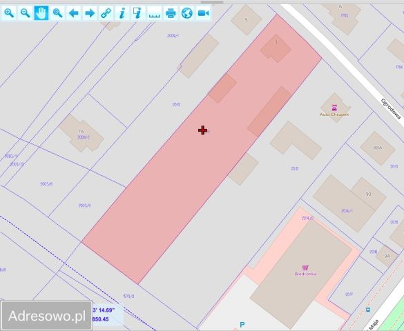 Działka inwestycyjna Ostrów Mazowiecka. Zdjęcie 1