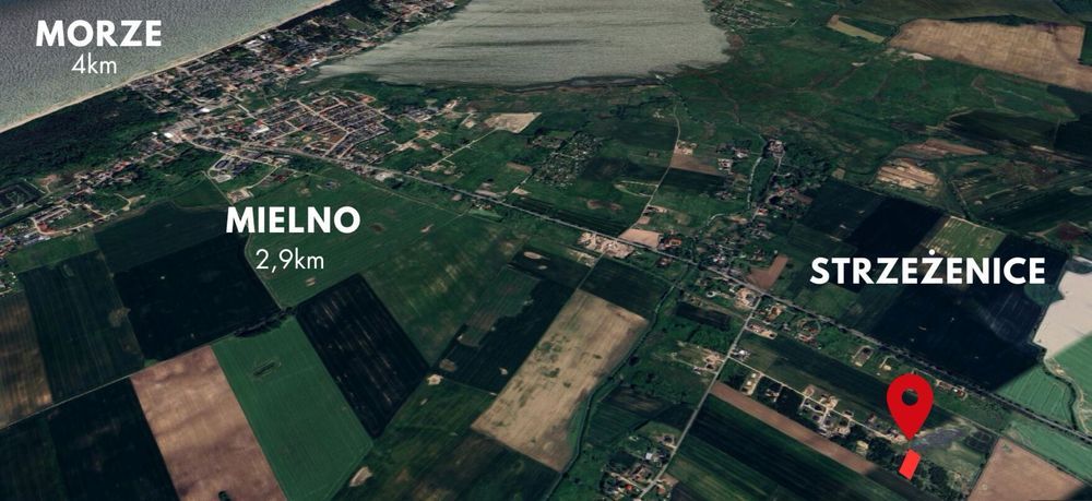 Działka rolno-budowlana Strzeżenice. Zdjęcie 3