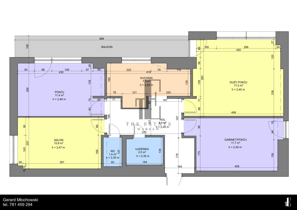 Mieszkanie 4-pokojowe Warszawa Ochota, ul. Daleka. Zdjęcie 18