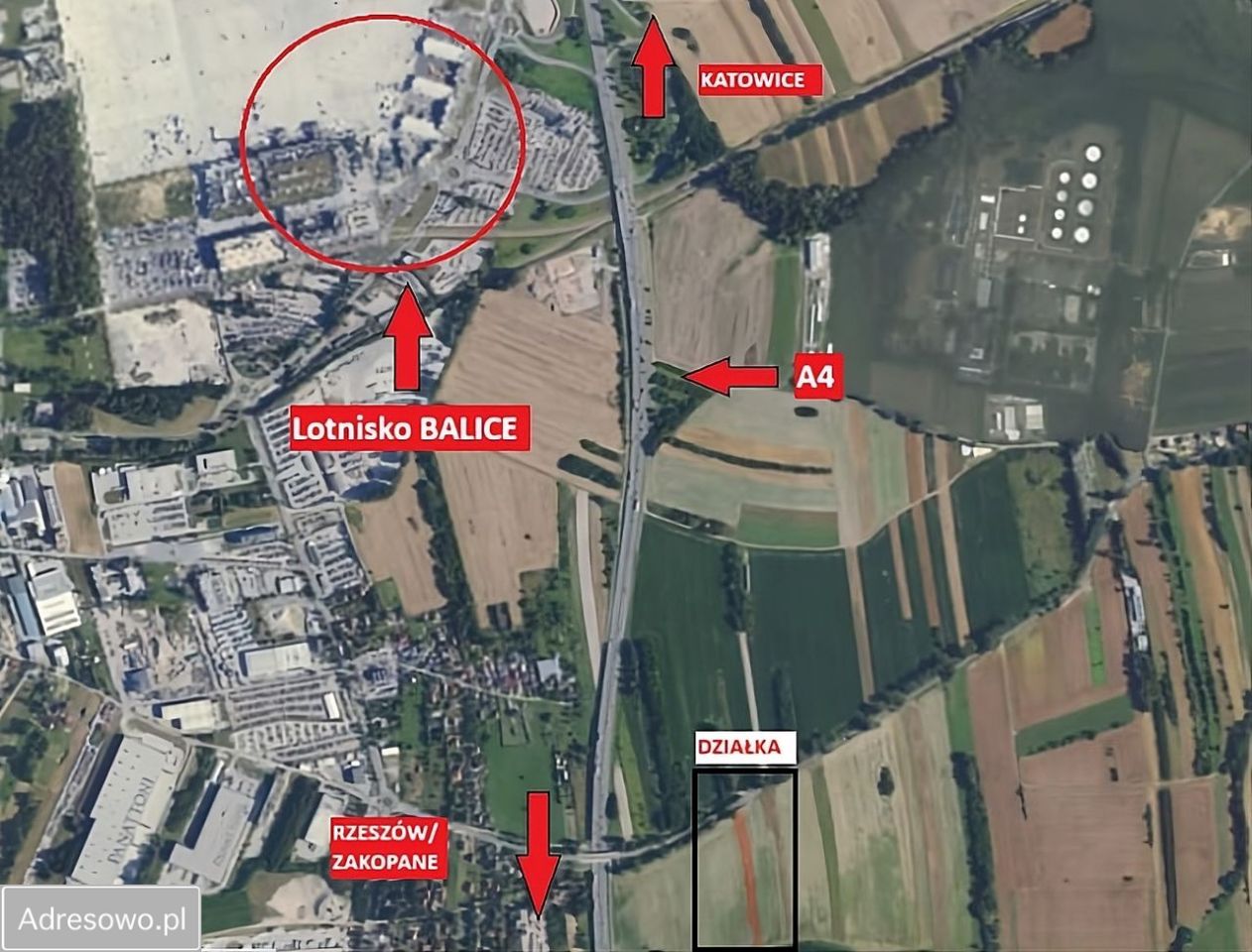 Działka inwestycyjna Kraków Olszanica, ul. Olszanicka. Zdjęcie 2