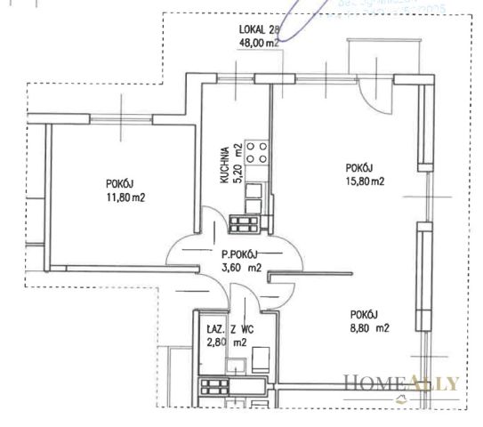 Mieszkanie 3-pokojowe Warszawa Żoliborz, ul. Przasnyska. Zdjęcie 11
