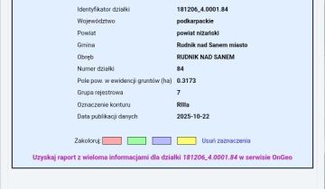 Działka rolna Rudnik nad Sanem, ul. Sandomierska