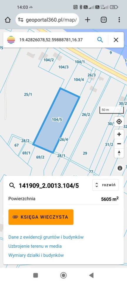 Działka budowlana Nowa Wieś. Zdjęcie 4