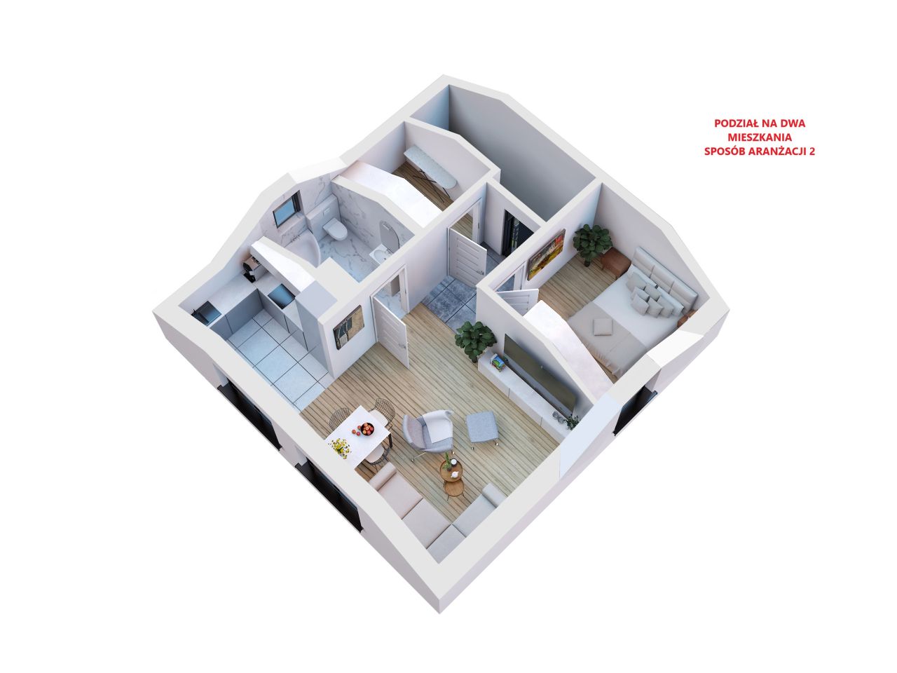 Mieszkanie 5-pokojowe Świątniki Górne, ul. Franciszka Bielowicza. Zdjęcie 14