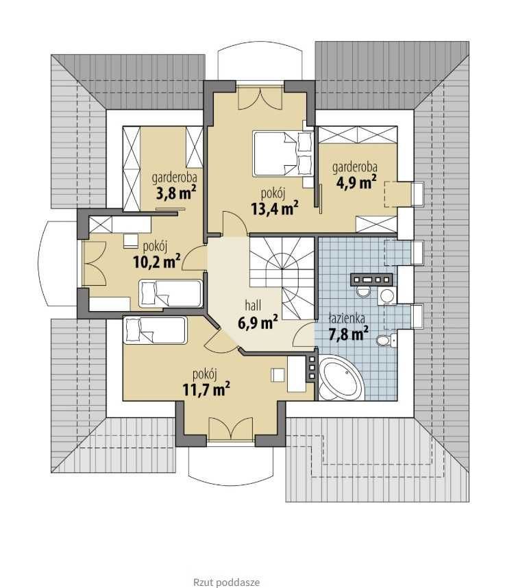 dom wolnostojący Maciejowice Podlas. Zdjęcie 6