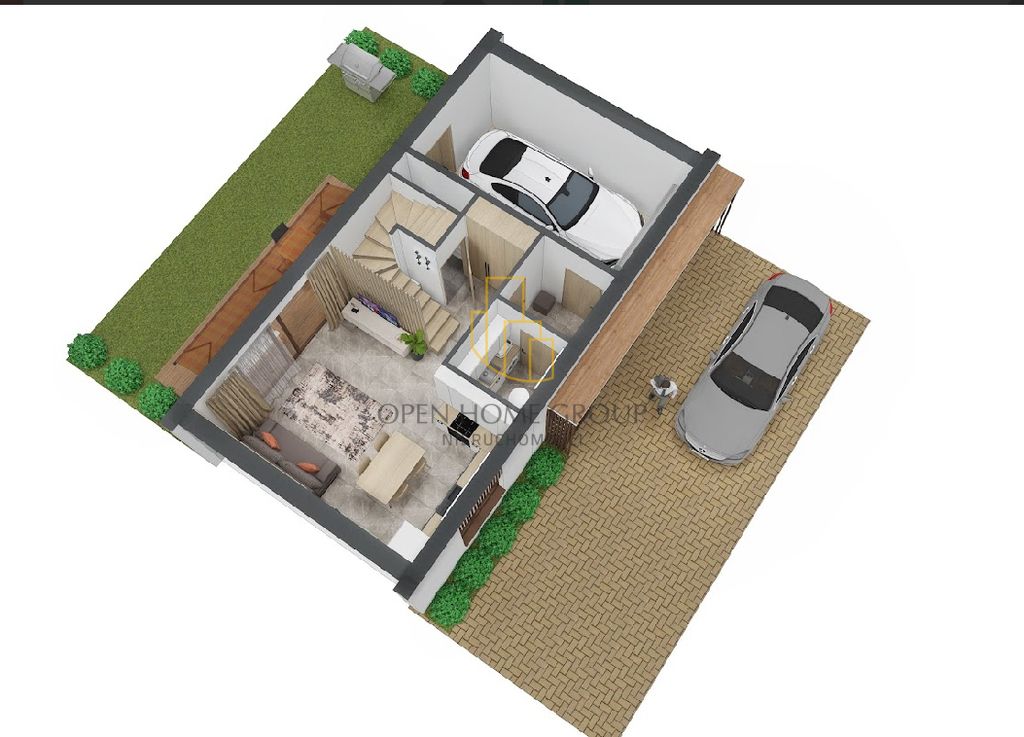 bliźniak, 5 pokoi Święta Katarzyna, ul. Główna. Zdjęcie 4