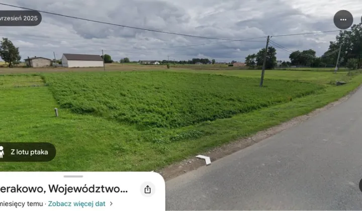 Działka budowlana Sierakowo
