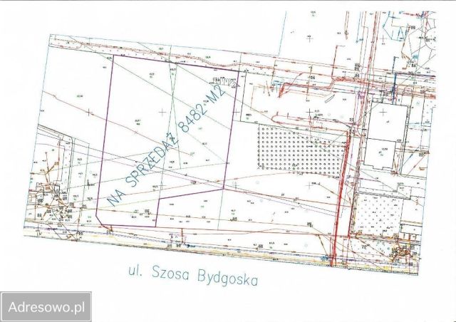 Działka inwestycyjna Toruń Starotoruńskie Przedmieście, szosa Bydgoska. Zdjęcie 1