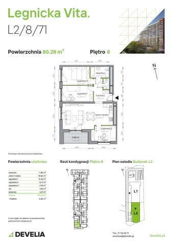 Mieszkanie 4-pokojowe Wrocław Popowice, ul. Legnicka. Zdjęcie 8