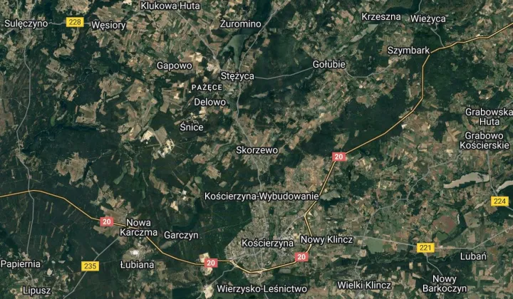 Działka siedliskowa Skorzewo