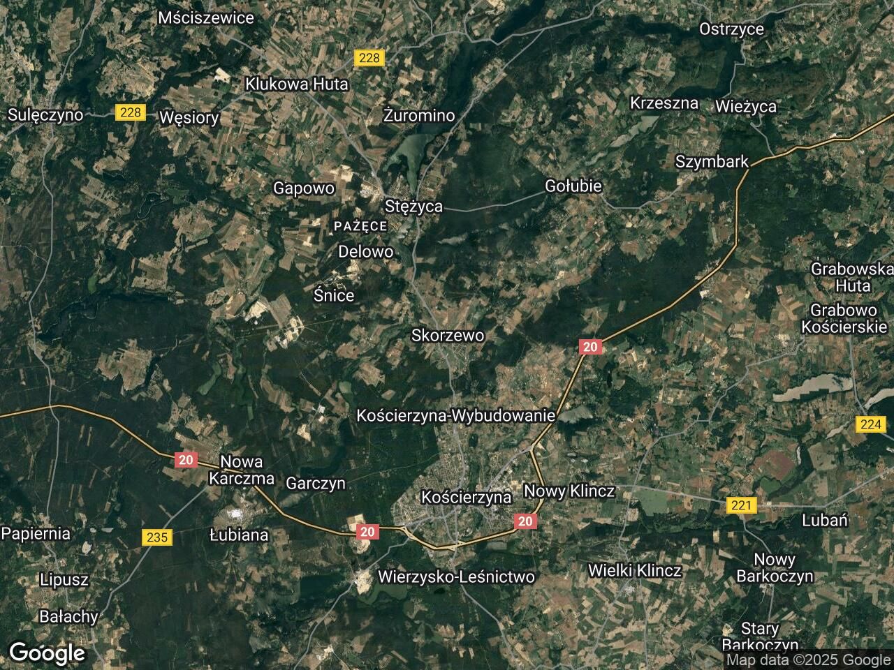 Działka siedliskowa Skorzewo