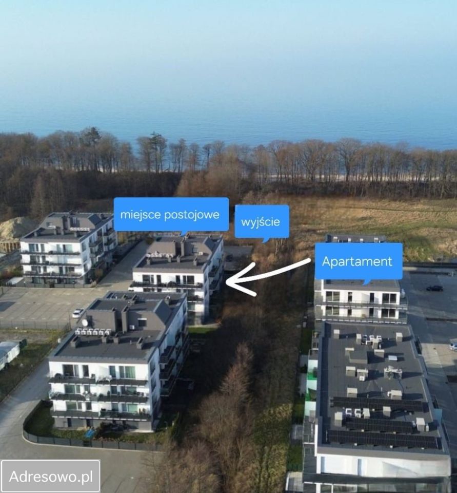 Mieszkanie 2-pokojowe Gąski, ul. Nadbrzeżna. Zdjęcie 4