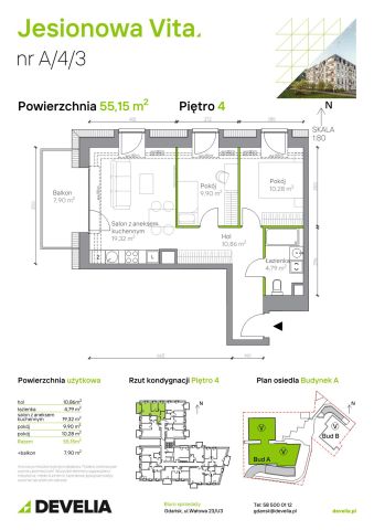Mieszkanie 3-pokojowe Gdańsk Wrzeszcz, ul. Jesionowa. Zdjęcie 6