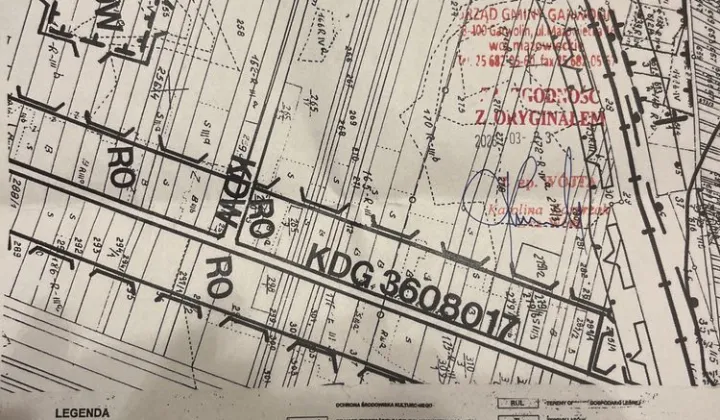 Działka budowlana Rębków, ul. Podbiel