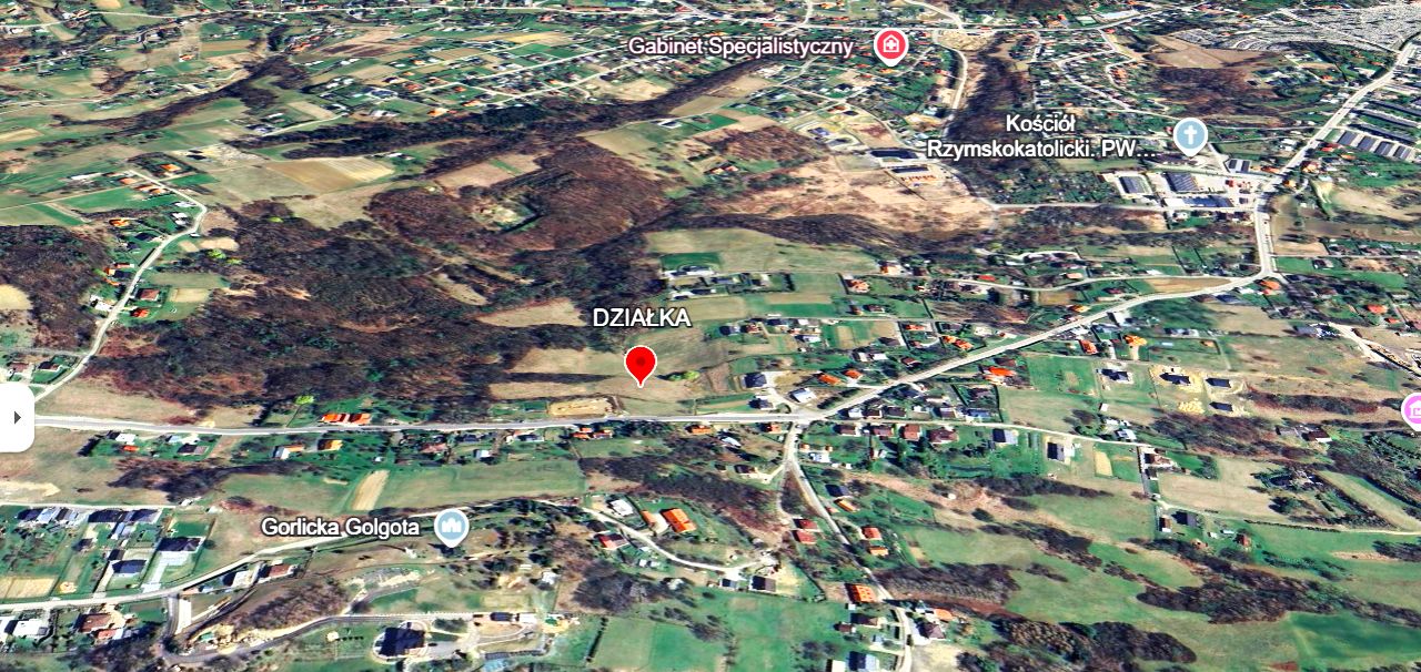 Działka budowlana Gorlice, ul. Zamkowa. Zdjęcie 6