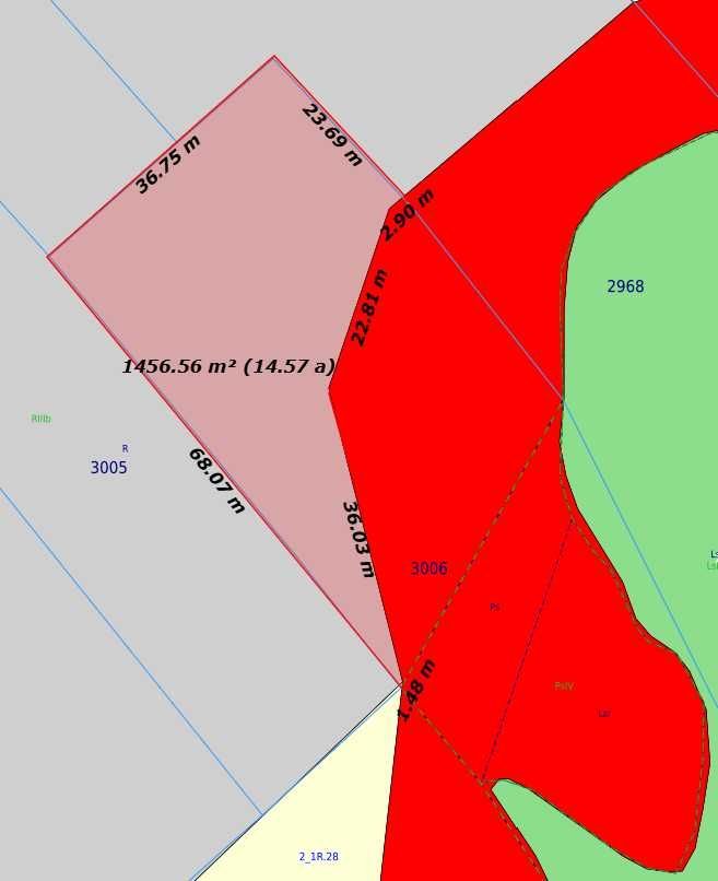 Działka budowlana Łękawka. Zdjęcie 4