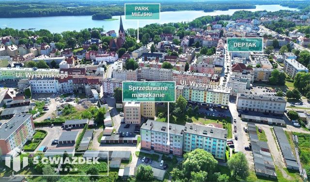 Mieszkanie 2-pokojowe Szczecinek Centrum, ul. kard. Stefana Wyszyńskiego. Zdjęcie 1