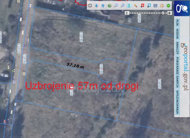 Działka inwestycyjna Orle, ul. Wesoła. Zdjęcie 12