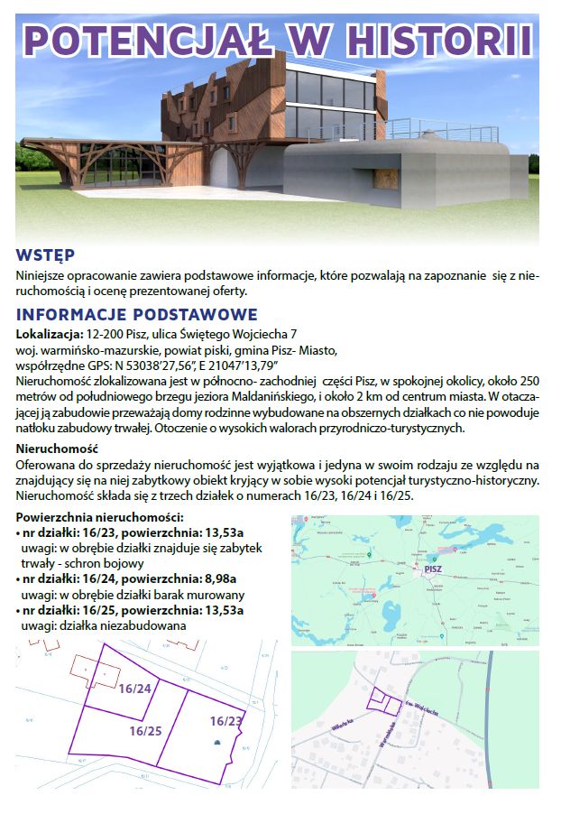 Działka budowlana Pisz, św. Wojciecha. Zdjęcie 3