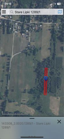 Działka rolna Stare Lipki. Zdjęcie 1