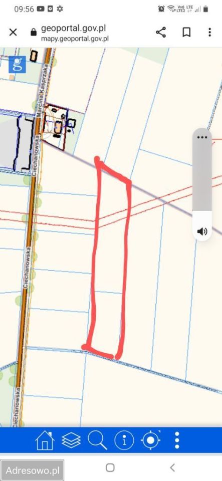 Działka inwestycyjna Mieszki-Różki. Zdjęcie 2