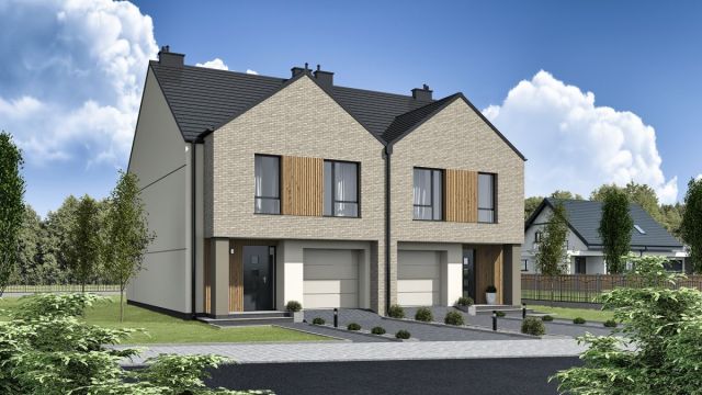 bliźniak, 4 pokoje Luzino, ul. Rumiankowa. Zdjęcie 1