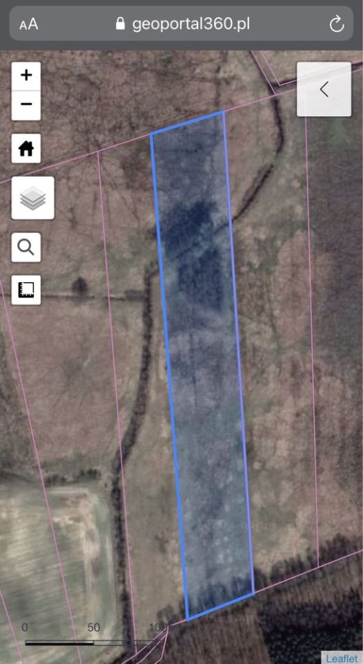 Działka rolna Pobłocie Małe. Zdjęcie 5