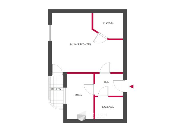Mieszkanie 2-pokojowe Poznań Nowe Miasto, ul. Polanka. Zdjęcie 30