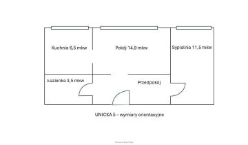 Mieszkanie 2-pokojowe Lublin, ul. Unicka