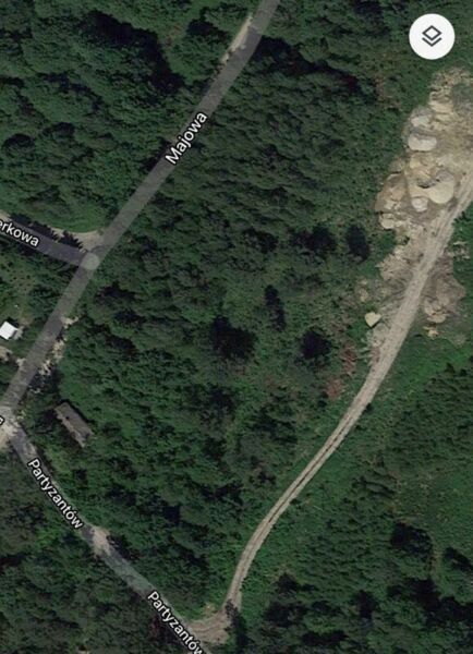 Działka leśna Kąck, ul. Majowa