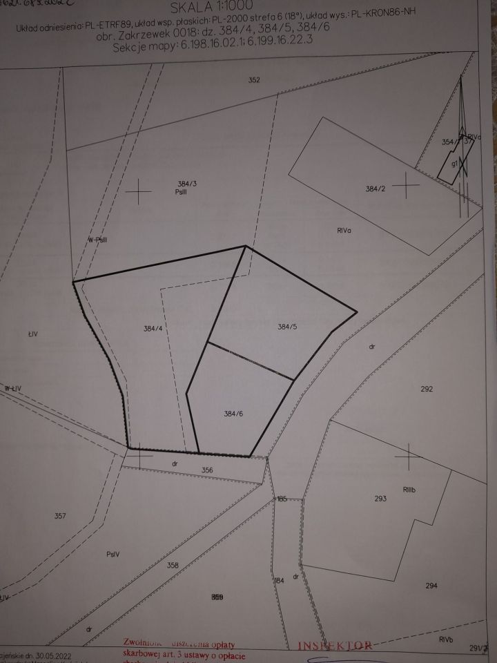 Działka budowlana Zakrzewek. Zdjęcie 2